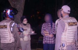 Tim URC Satpol-PP Berikan Himbauan Untuk Tidak Berkumpul Dilokasi Sepi dan Minim Penerangan