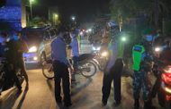 Personil Gabung TNI-Polri, Satpol-PP dan Dishub Inhil Bersinergi Tertibkan Masyarakat di Malam Hari Raya Idul Fitri