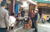 Satpol PP Kecamatan Reteh Lakukan Pengawasan dan Pengamanan Kegiatan Vaksinasi di Tiga Lokasi