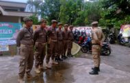 Satpol-PP Lakukan Pengamanan Pelantikan Kepala Desa Se-Inhil